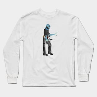 Abe On Crutches Long Sleeve T-Shirt